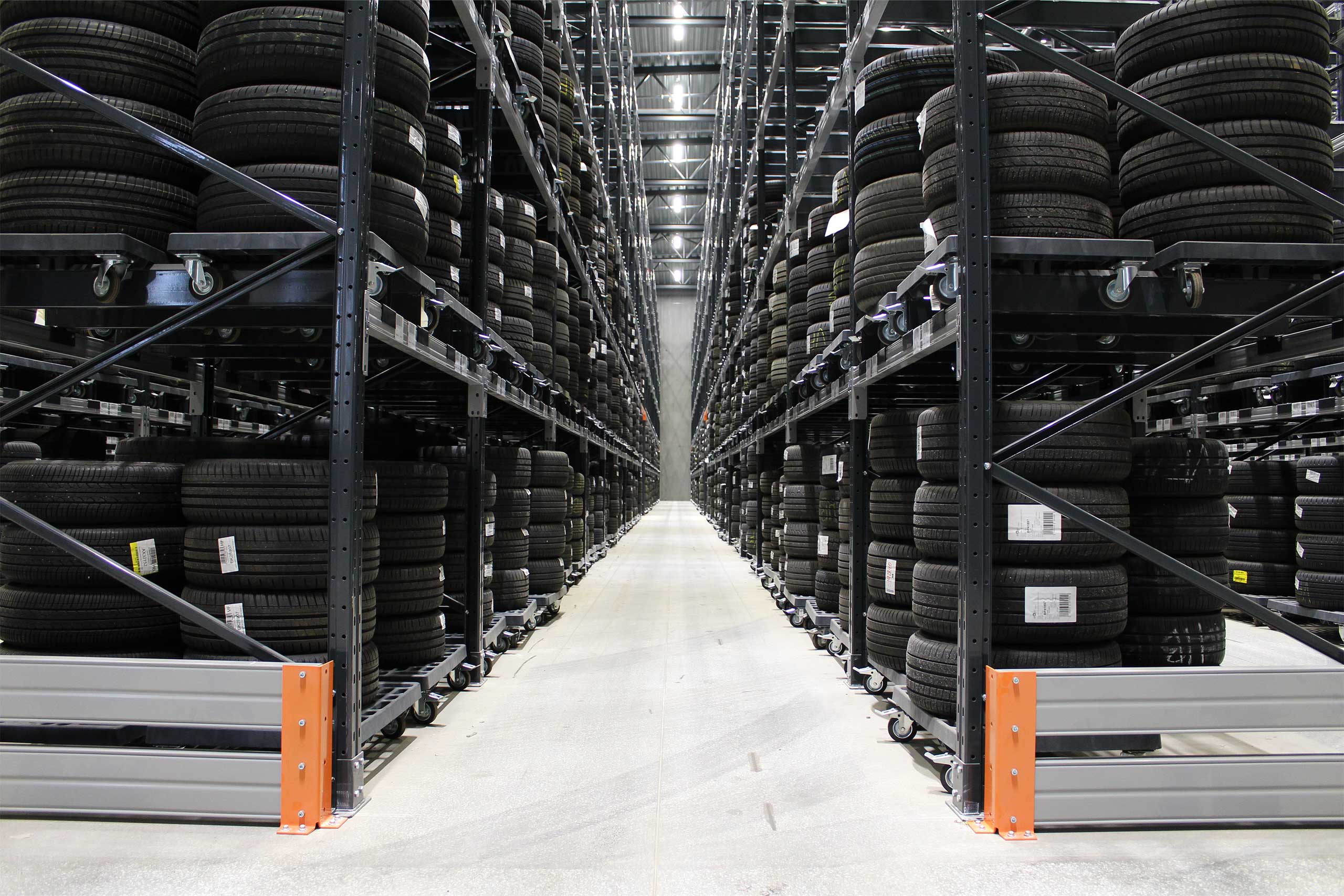 Dækreoler i et dækhotel