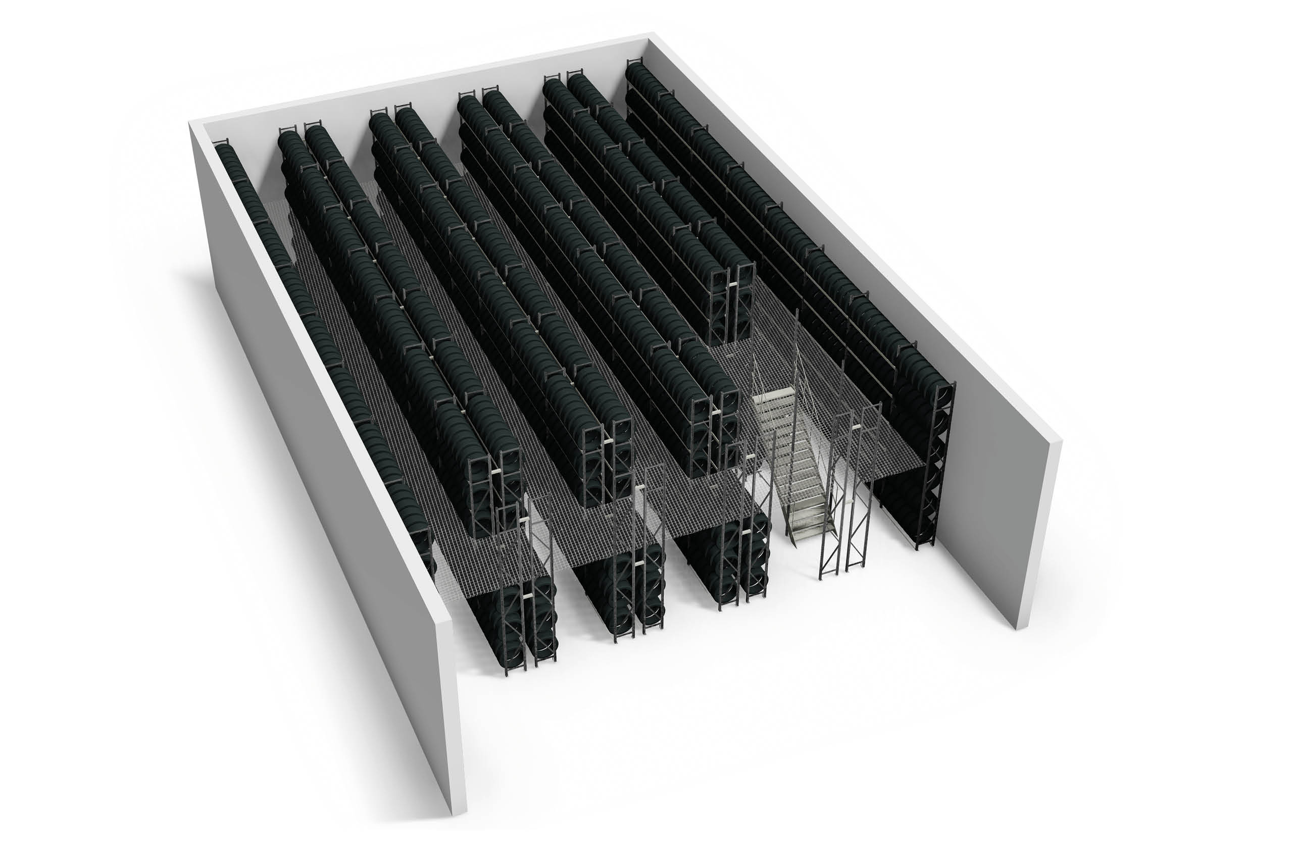 Level racks dækreoler